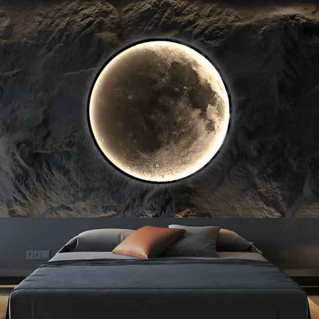 Alessandro Design Luna 83W aplică neagră 120cm 3 culori