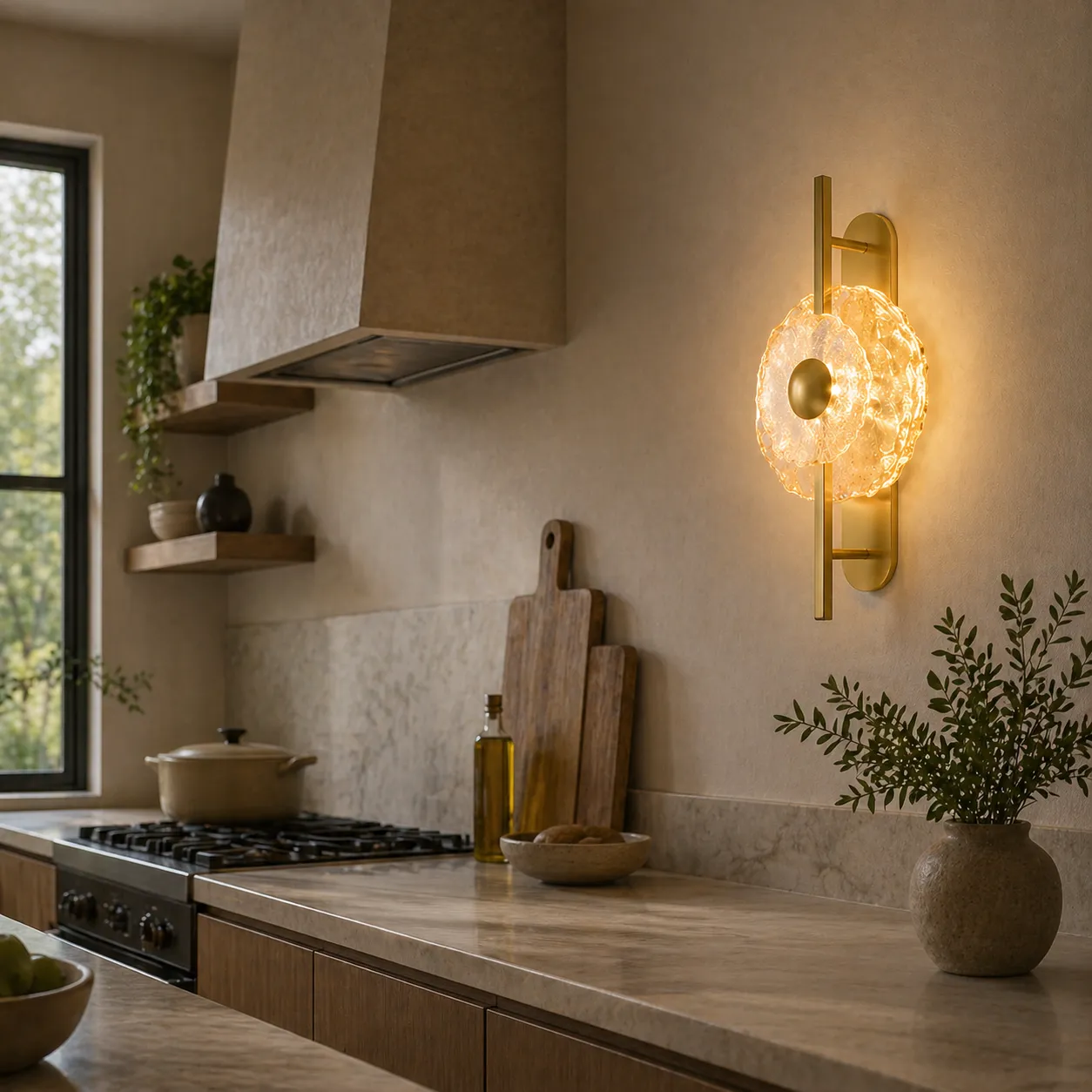 Alessandro Design Luma aplica LED aurie 3 temperaturi