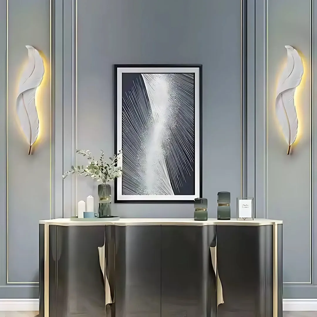 Alessandro Design Pena 63cm aplica perete LED 27W alba