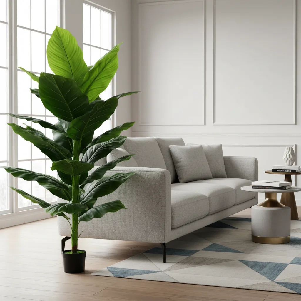 Alessandro Design Musa Banana Planta Artificiala Verde 150cm