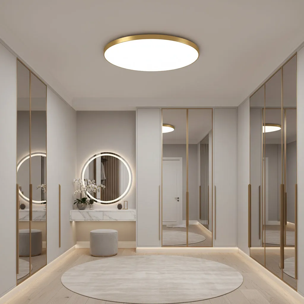 Alessandro Design SOLIS plafoniera LED 27cm aurie 20W