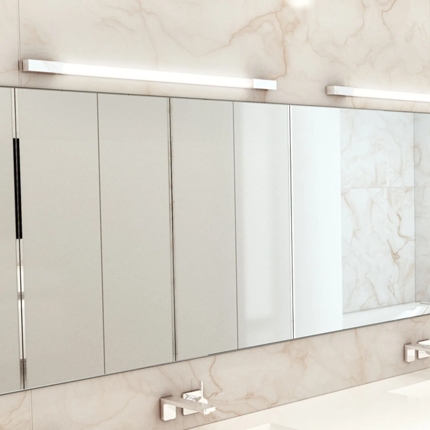 Rendl Light Studio Amenity 90 lampă baie LED crom pentru oglindă