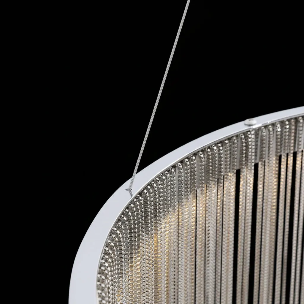 Alessandro Design Illumina Magnus lustra LED suspendata 38W argintie