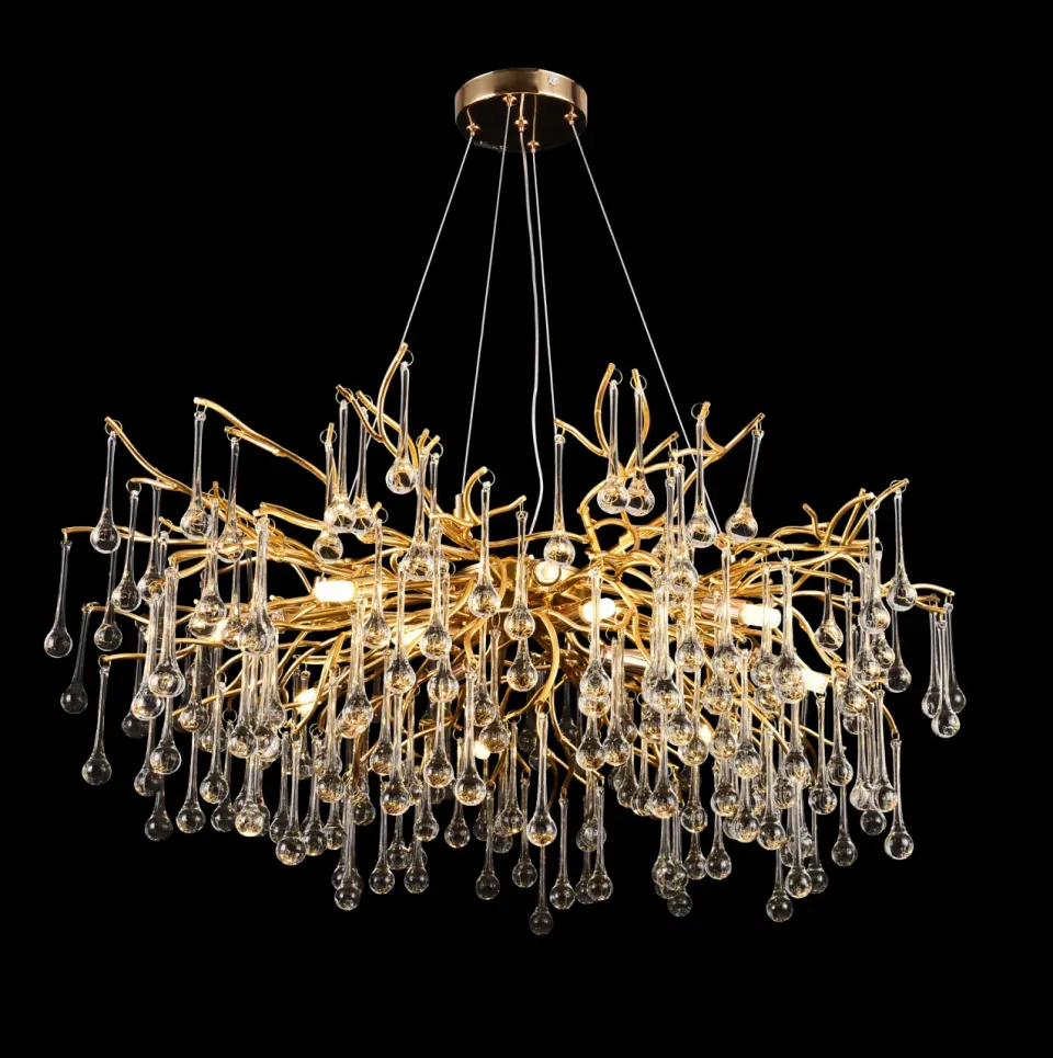Alessandro Design Nebula Regalis lustra cristal 12xG9 80cm