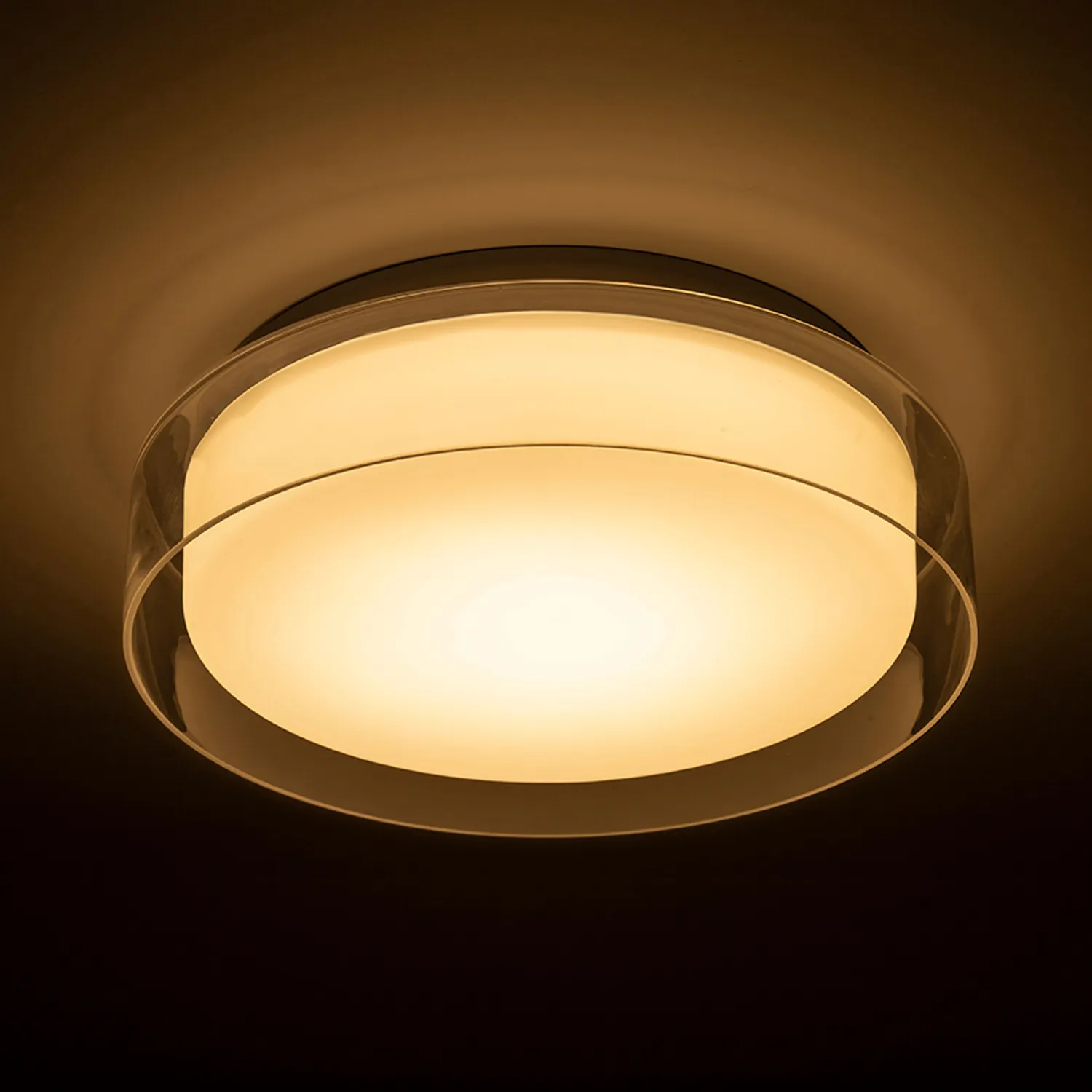 Rendl Light Studio Venice LED 30 plafonieră crom sticlă 30cm