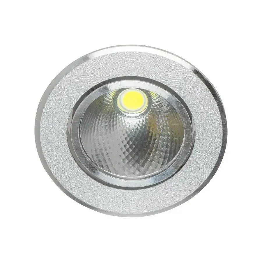 Alessandro Design Spot LED Incastrat 5W Metal Argintiu