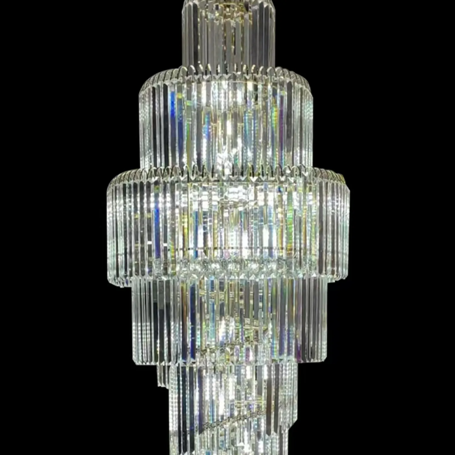 Alessandro Design CC8043 candelabru cristal auriu 60cm x 180cm