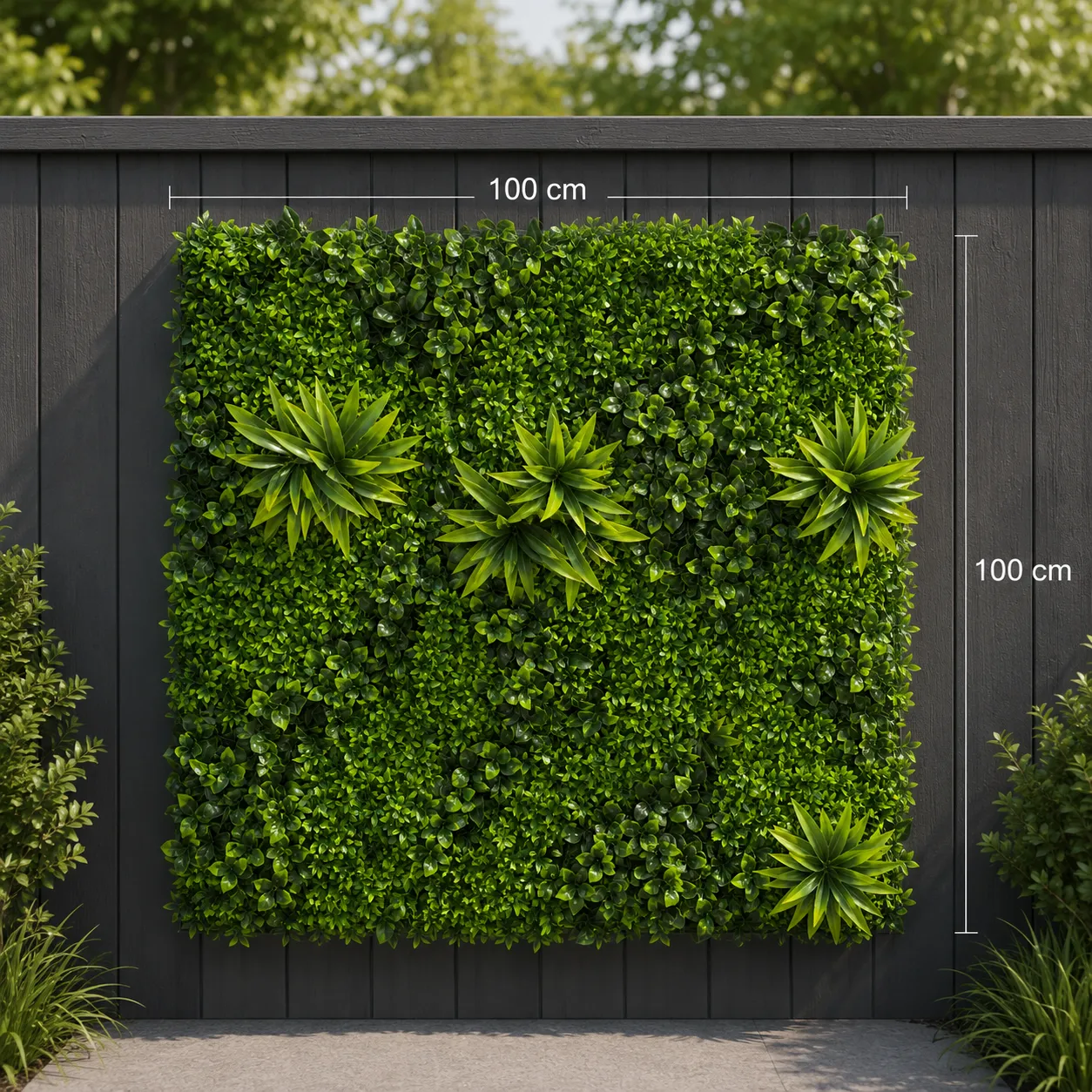 Alessandro Design Gard Viu Artificial Boxwood 100x100 cm Verde