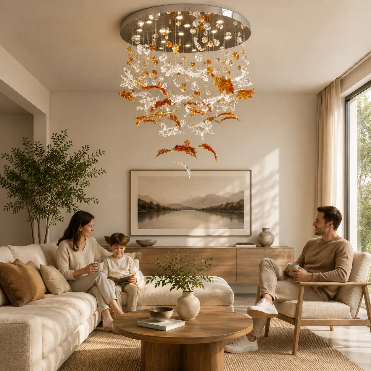 Alessandro Design ESIK Supremo Candelabru LED 112W Auriu 3 culori