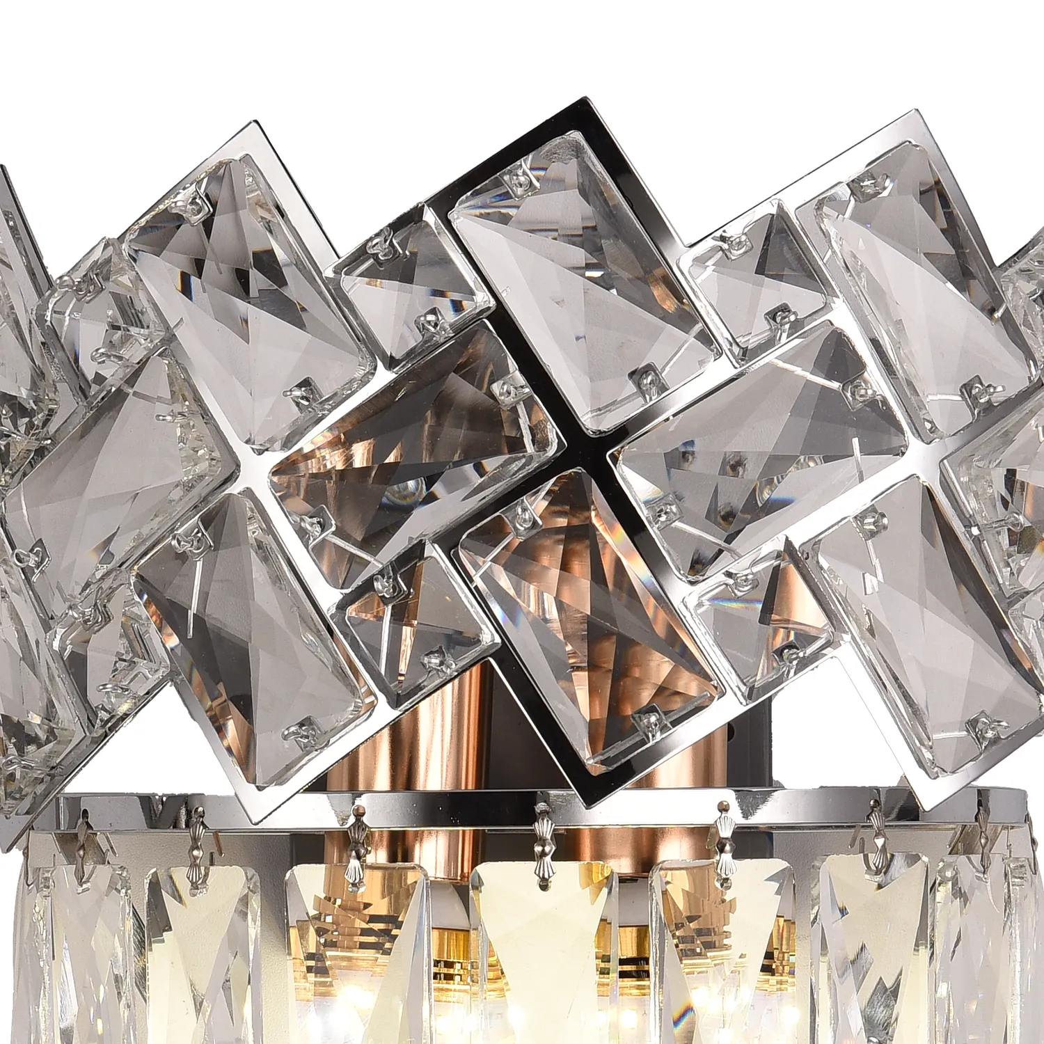 Alessandro Design Windsor aplica perete 2x E14 crom cristal