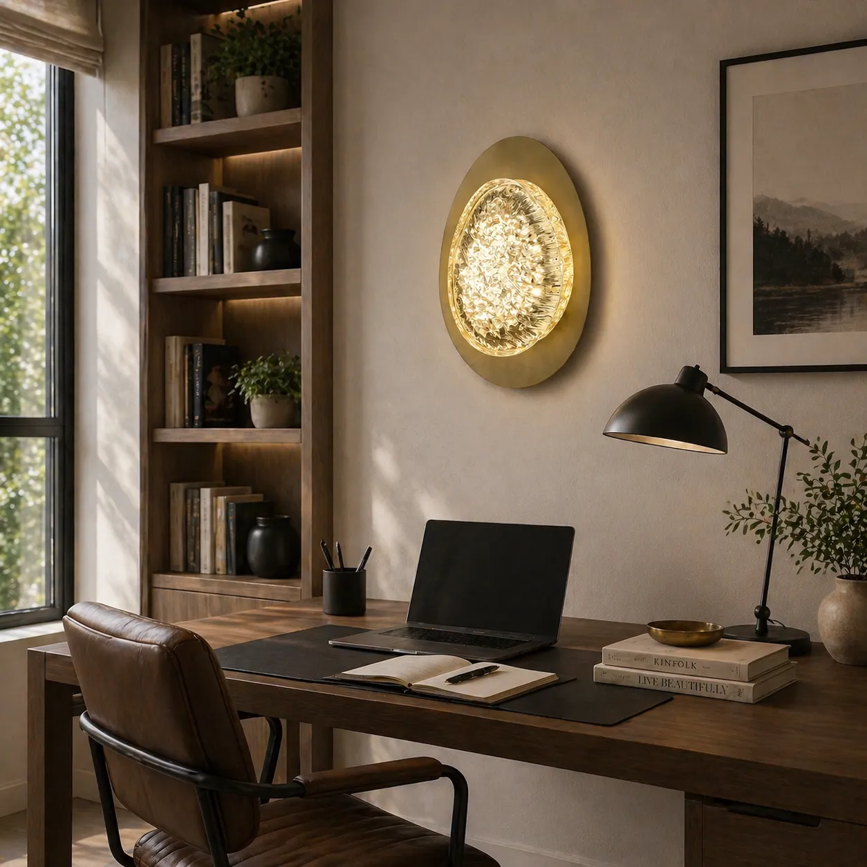 Alessandro Design Gem aplica LED aurie 3000-6000K