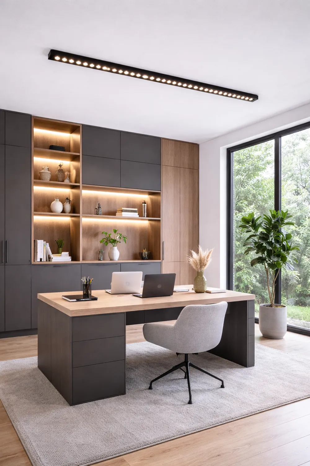 Alessandro Design proiector LED liniar 48W 1.2m lumina neutra