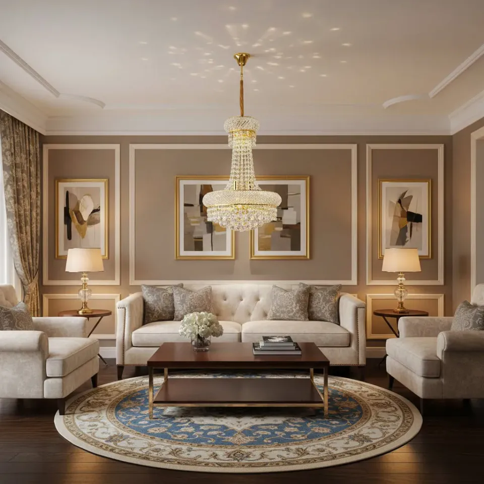 Alessandro Design Nuvola Magno candelabru cristal 15xE14 60 cm