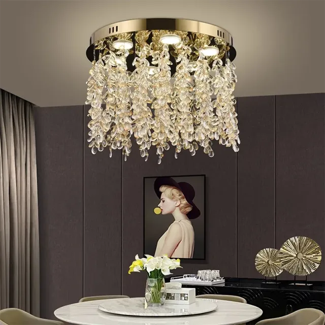 Alessandro Design LLC213/400GD candelabru cristal LED 22W auriu