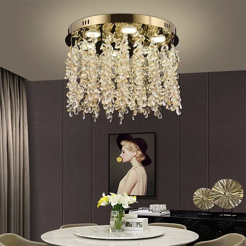 Alessandro Design LLC213/400GD candelabru cristal LED 22W auriu