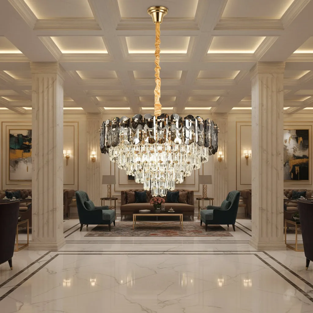 Alessandro Design AURUM Magno 12xE14 candelabru auriu 60cm