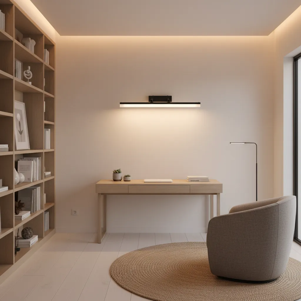 Alessandro Design Malawi aplica LED liniara 6W neagra 3 culori