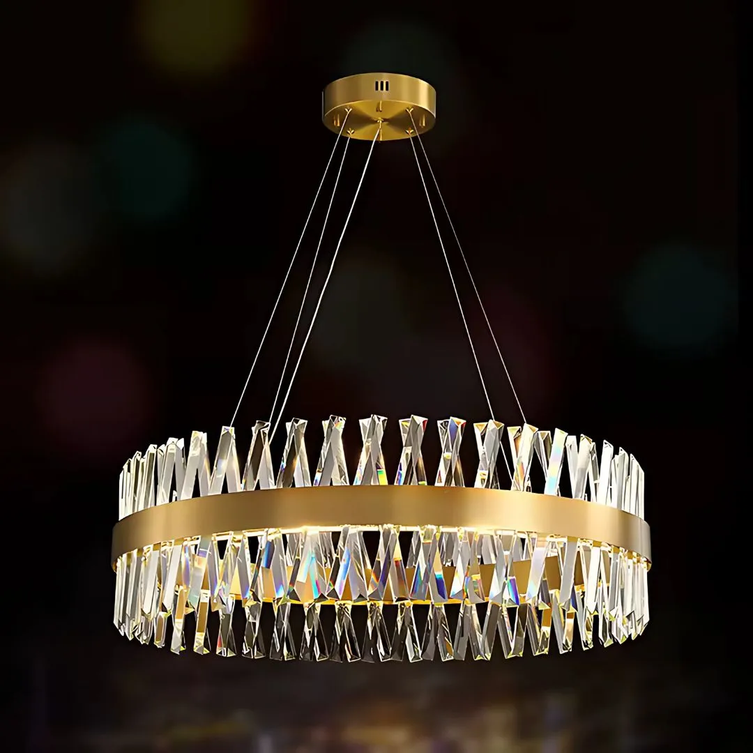 Alessandro Design Caserta candelabru LED 80cm auriu 95W