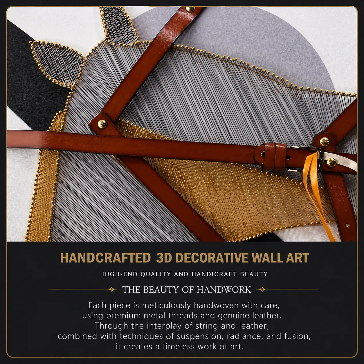 Alessandro Design Elegance Horses tablou decorativ triptic