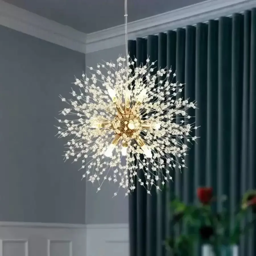 Alessandro Design Schonbrunn lustra cristal 6xG9 aurie 40cm