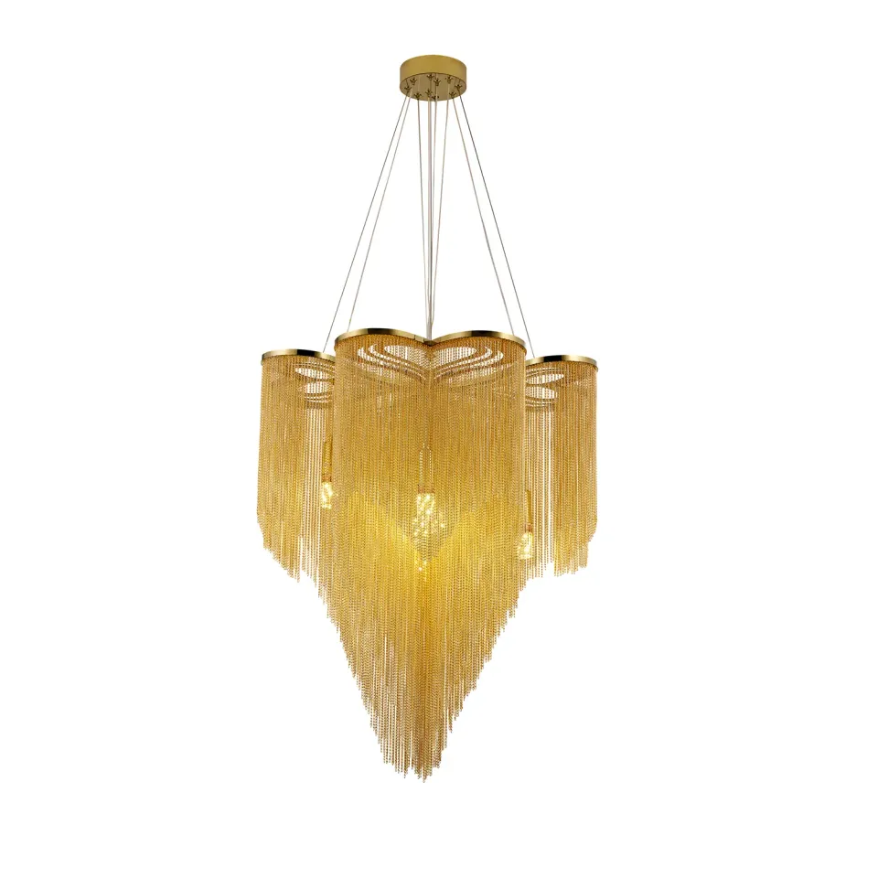 Candelabru Alessandro Design MD9021 auriu 60cm 6xG9