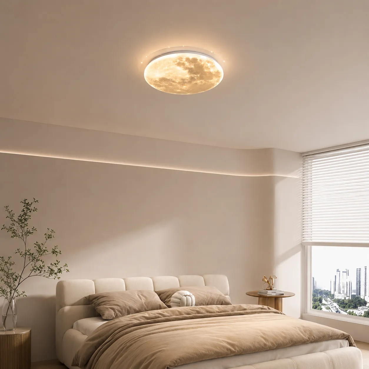 Alessandro Design Marte 41W lustra LED 30cm gri 3 culori