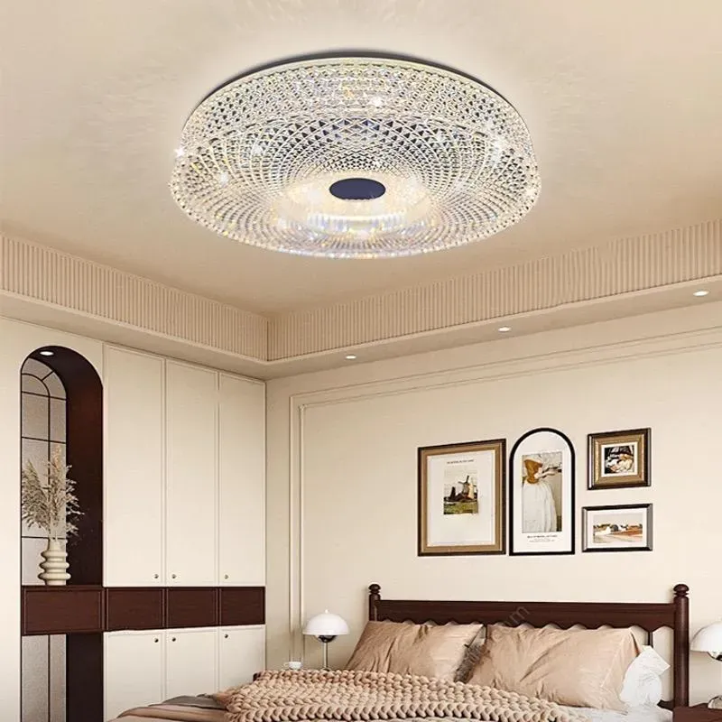 Alessandro Design RADIAN Eleganza lustra LED alba 48,5 cm 38,9W