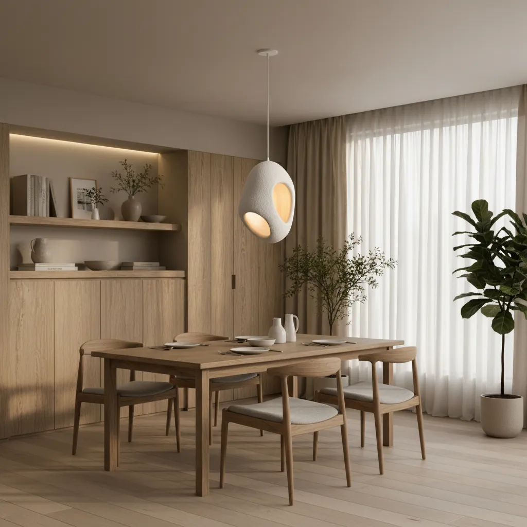 Alessandro Design Foamer Magno lustră E27 albă 57 cm