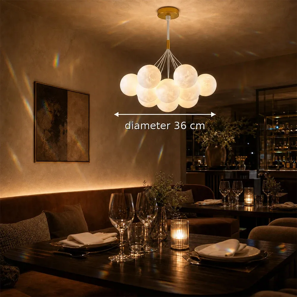 Alessandro Design Loft Bagliore Arsenio candelabru 7xE27 auriu