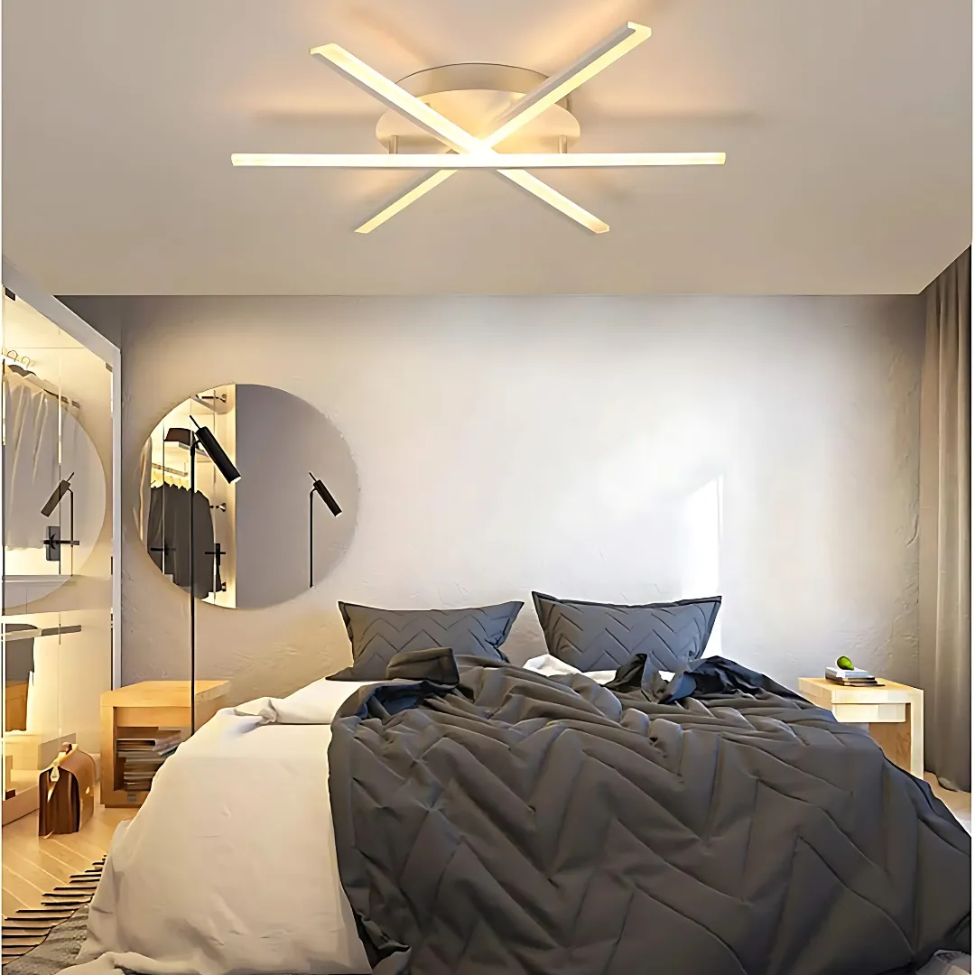 Alessandro Design Zoe lustra LED 40W alba dimabila
