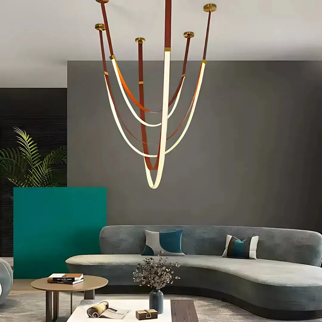 Alessandro Design Aria Largo candelabru LED 34W maro 4000K