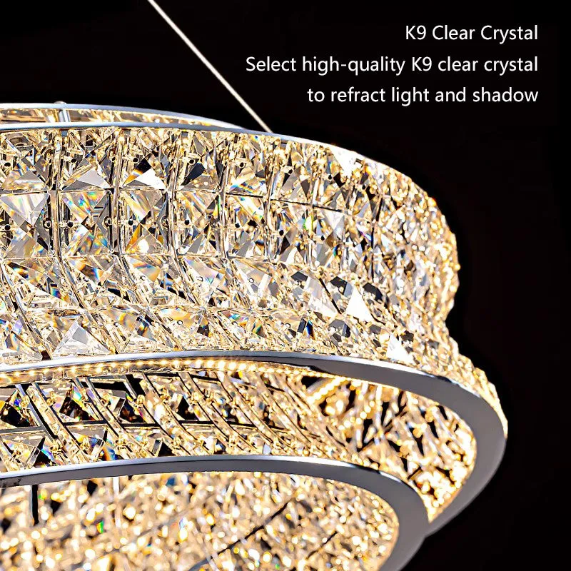 Alessandro Design LLC160/750X350GD lustra LED aurie 72W dimabila