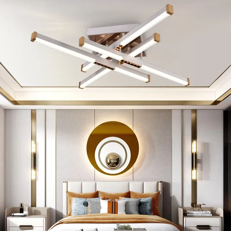 Alessandro Design AXIAL lustră LED albă 54W 4 elemente