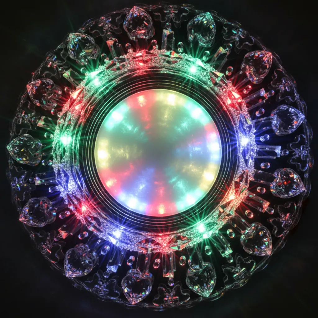 Alessandro Design Orbita spot LED 5W RGB alb rotund