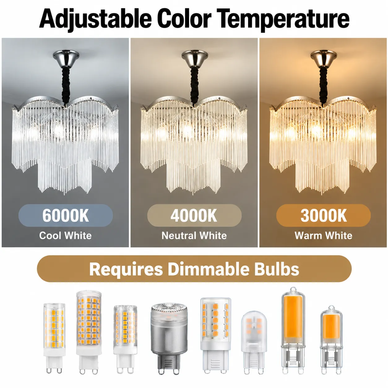 Alessandro Mekelle Elegance candelabru cristal crom 8xE14