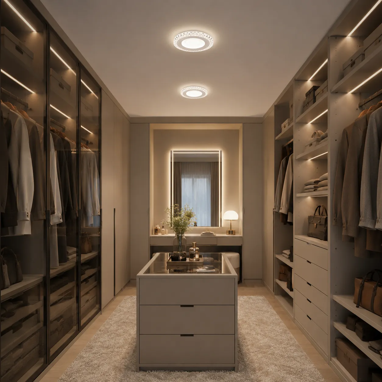 Alessandro Design Alaja lustră LED albă 22cm 33W