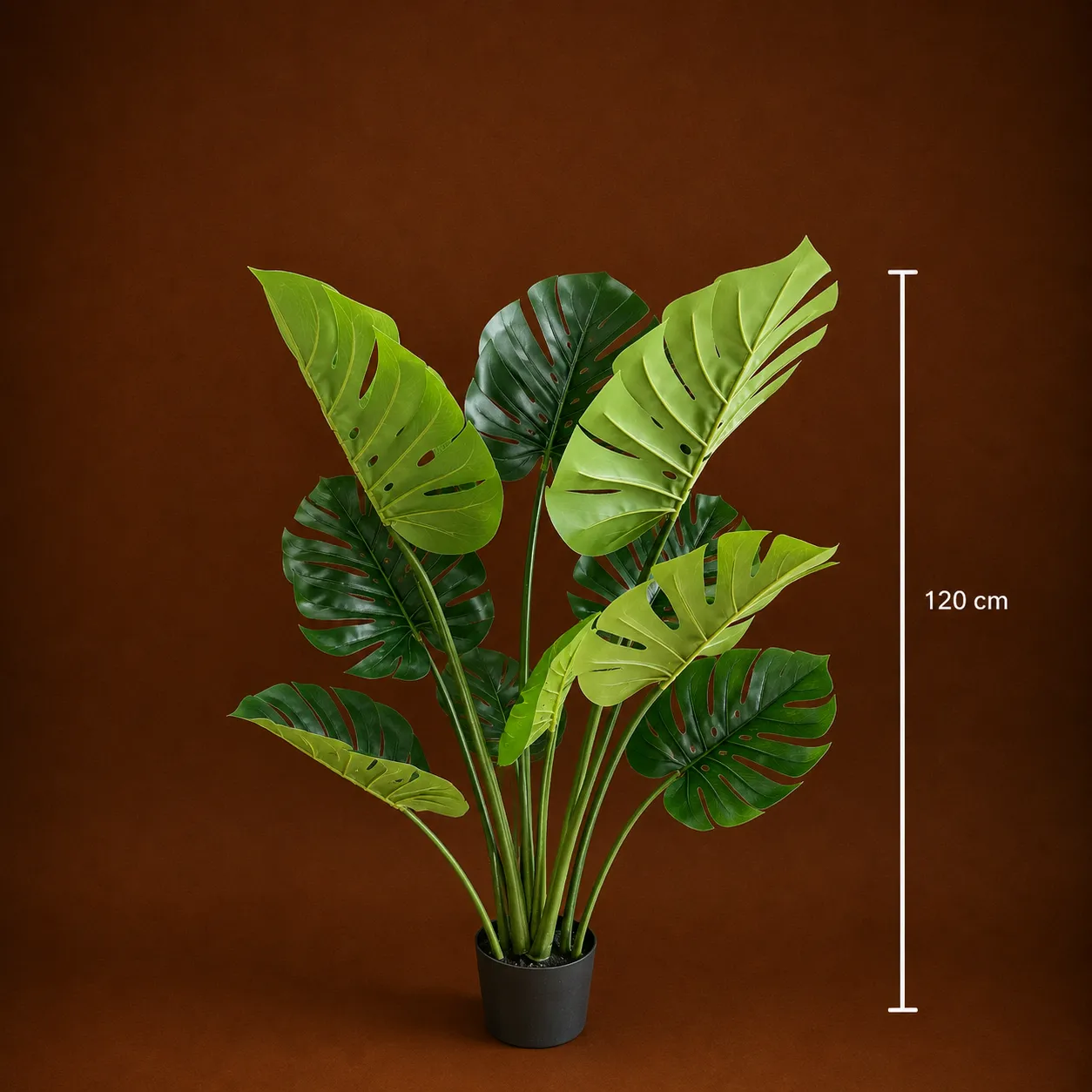 Alessandro Design Monstera planta artificiala 120cm verde