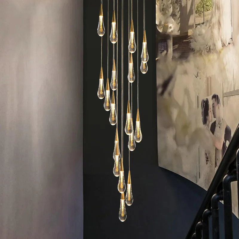 Alessandro Design Justinian 39W candelabru cristal auriu 60cm