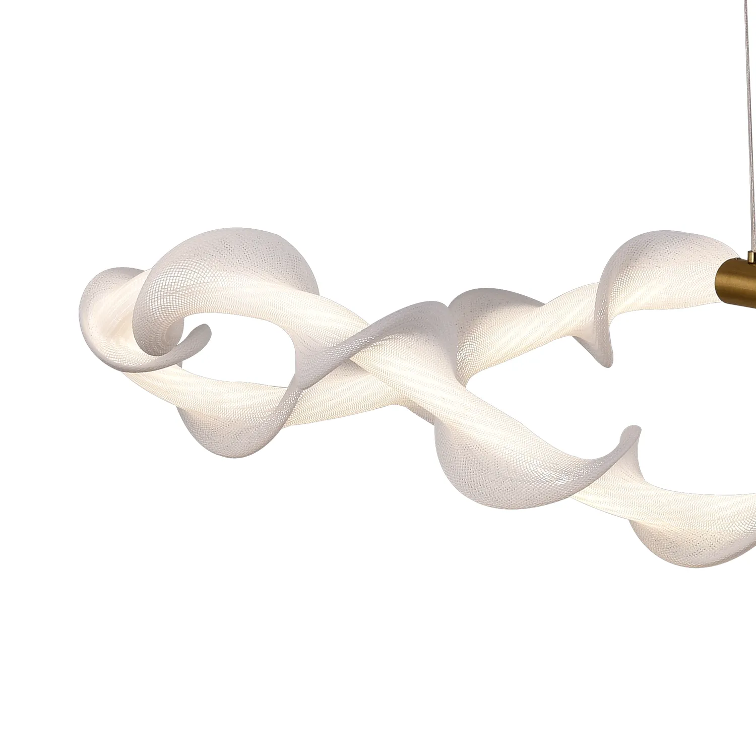 Alessandro Design UNDA Infinity lustra LED 36W alb 3 culori