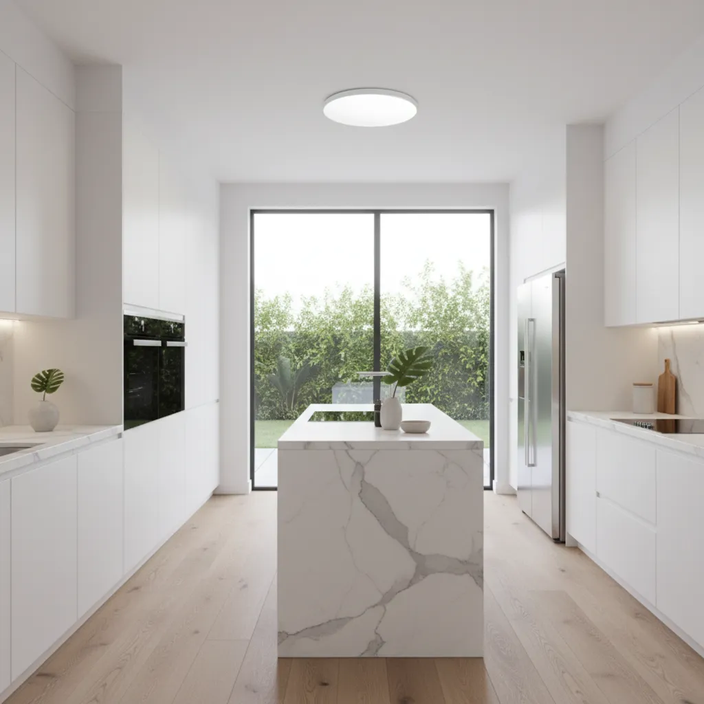 Alessandro Design Solis plafonieră LED 47cm 70W albă