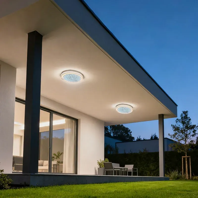 Alessandro Design AX315/218WH aplica perete LED alba exterior