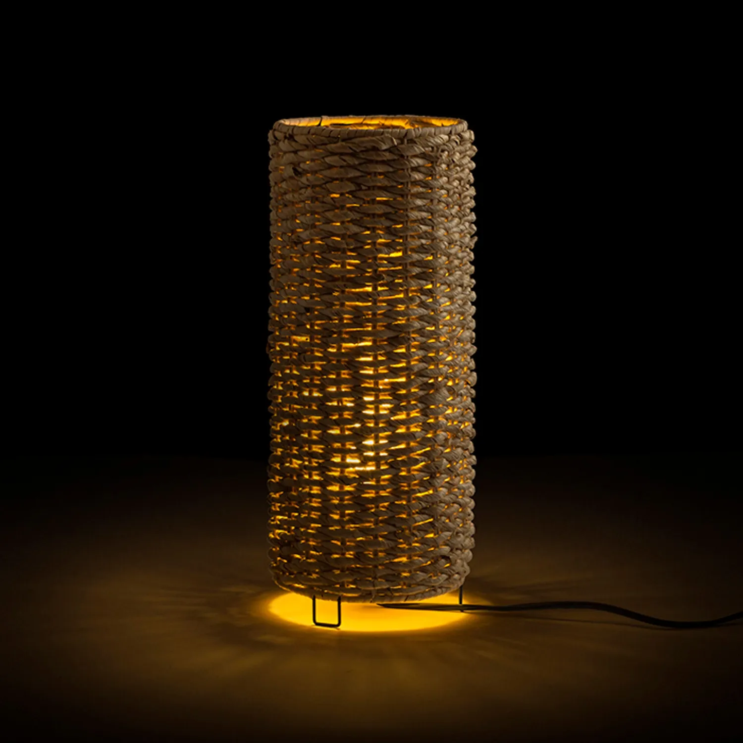 Rendl Light Studio Florina veioză împletită aspect lemn decorativă