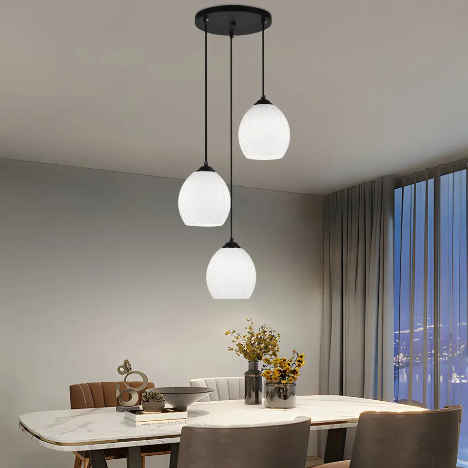 Alessandro Design Monica LM530/3BK lustra 3xE27 neagra