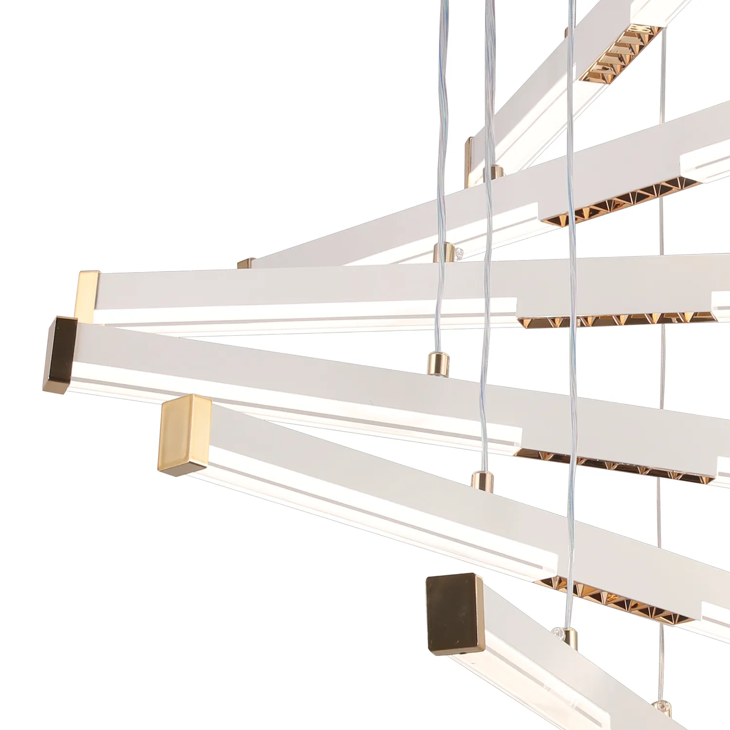 Alessandro Design LT183/6WH 81W lustră LED albă 3000-6000K