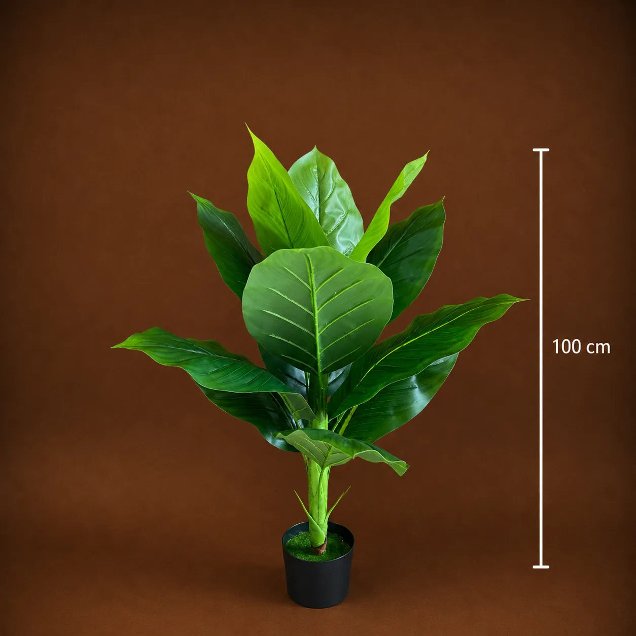 Alessandro Design Musa planta artificiala 100cm verde