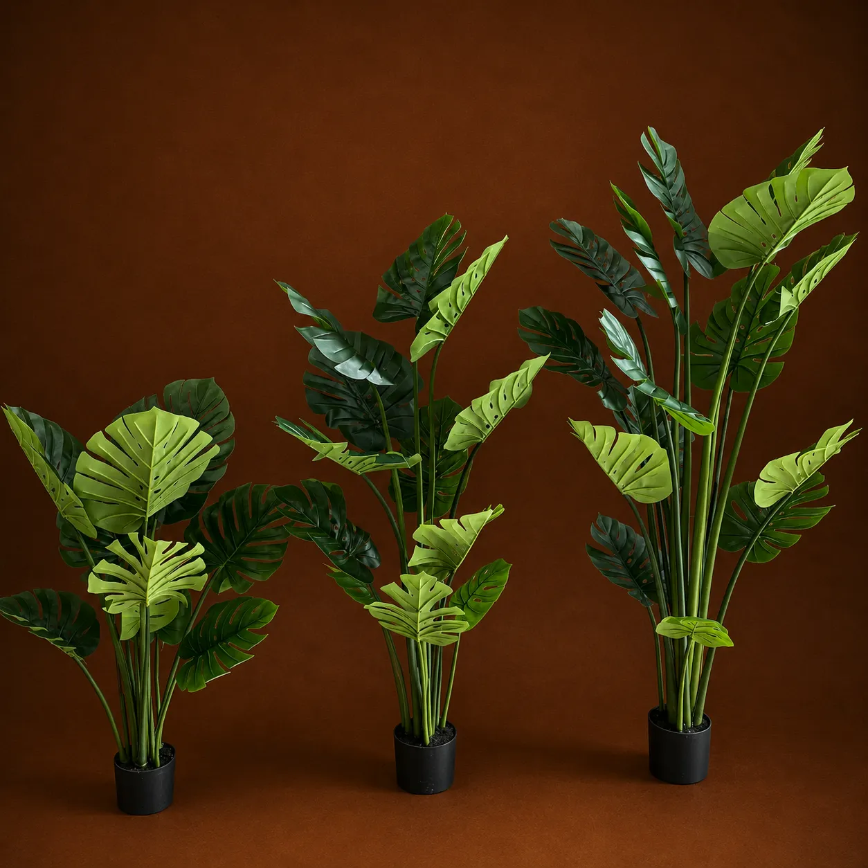 Alessandro Design Monstera Deliciosa planta artificiala verde 160cm