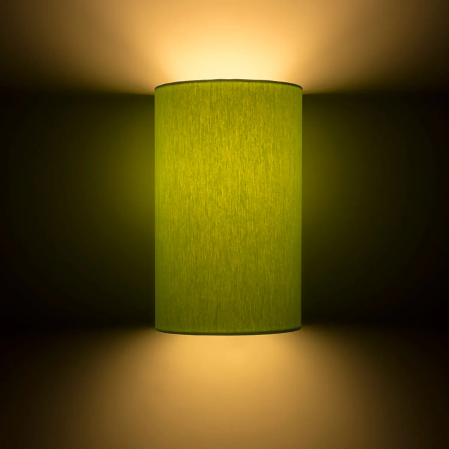 Rendl Light Studio Ron W 15 aplică textilă lime-alb