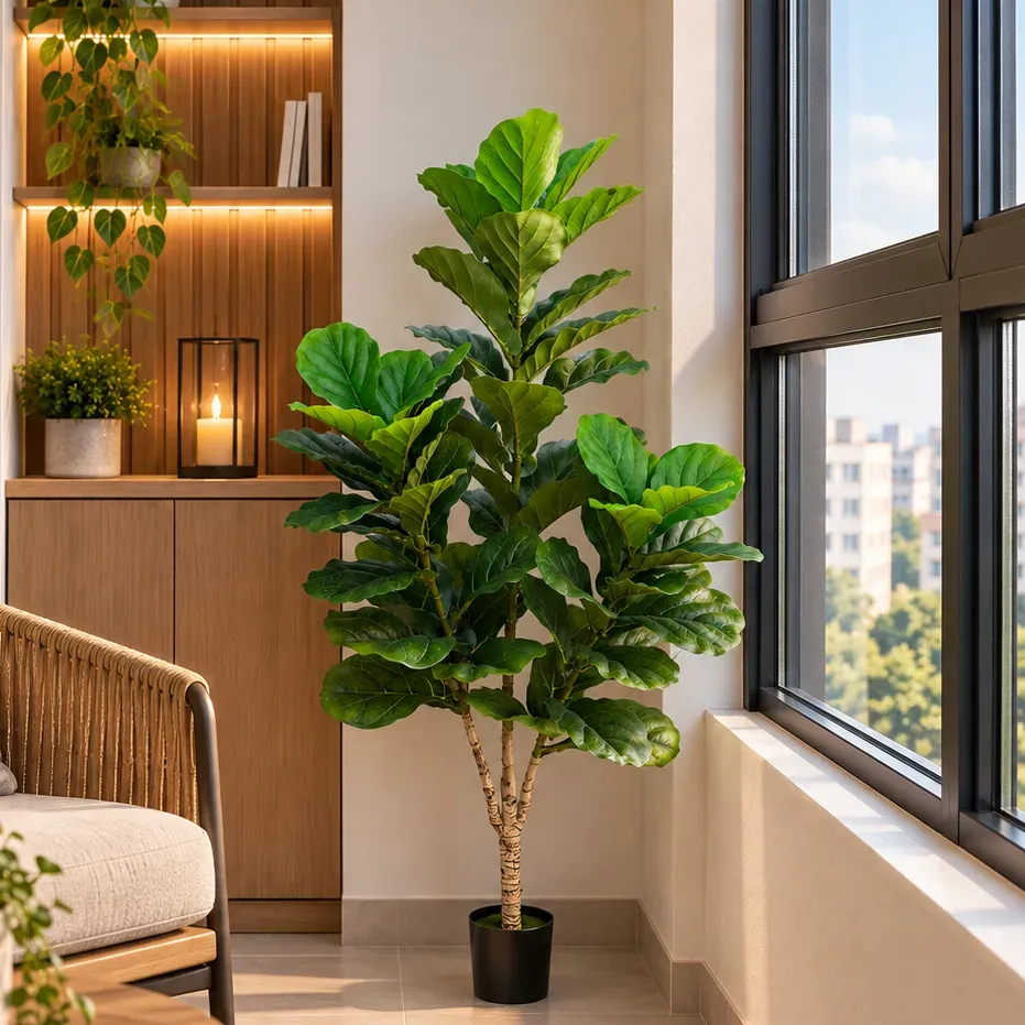 Alessandro Design ficus artificial verde 160cm cu ghiveci