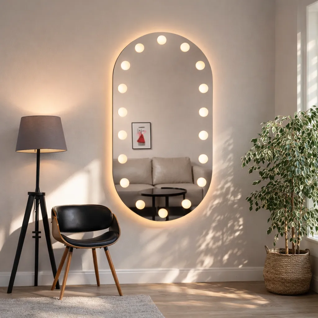 Alessandro Design Infinitium oglinda LED 60x80cm touch 4000K
