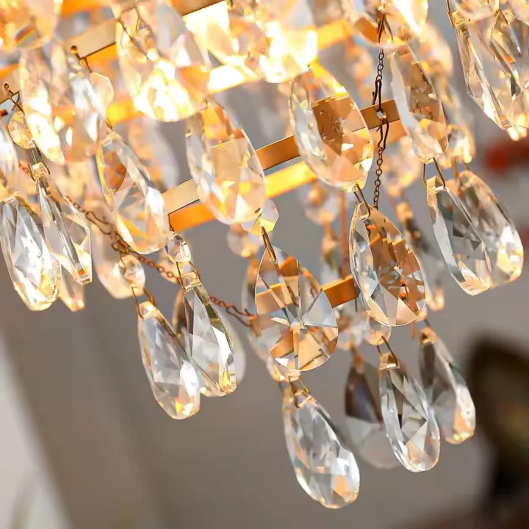 Alessandro Design Regalite Petito candelabru cristal 3xE14 auriu